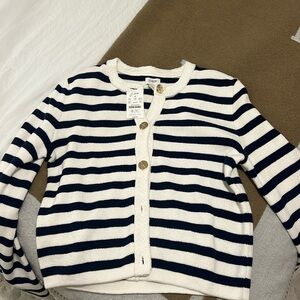 J Crew Striped Sweater